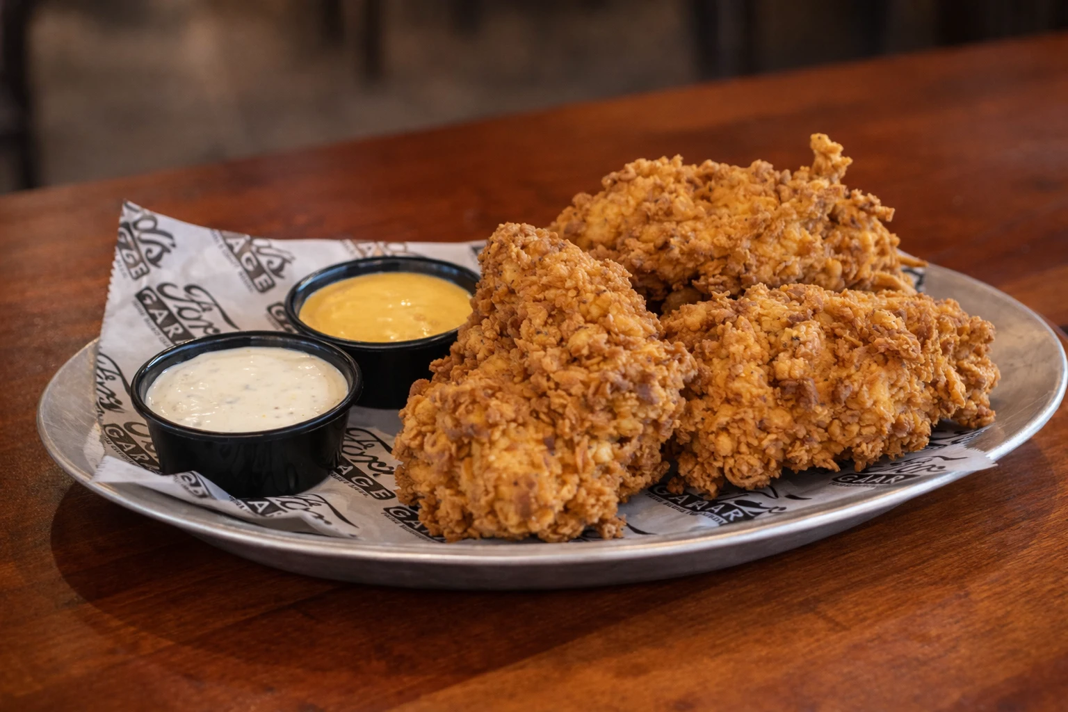 Chicken tenders at Ford’s Garage