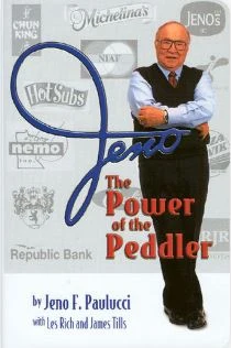 Cover of Jeno Paulucci’s book The Power of the Peddler